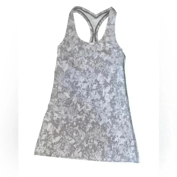 Lululemon Snakeskin Razor‎ back tank, sz 4 - Picture 1 of 3